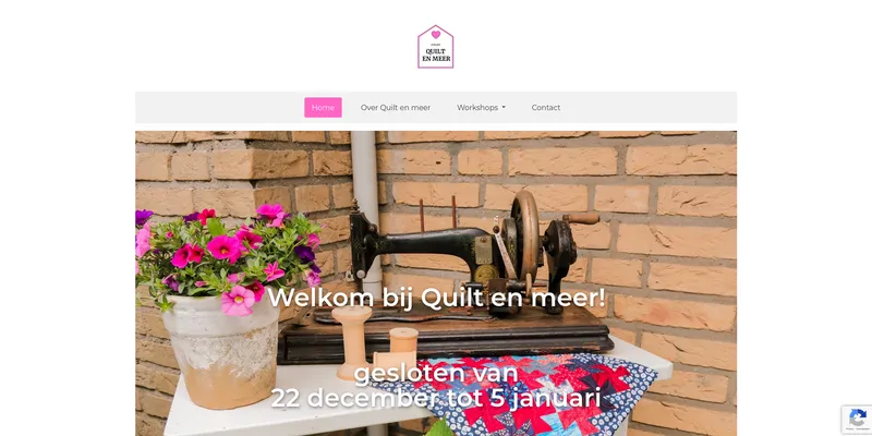 Screenshot van Quilt en Meer