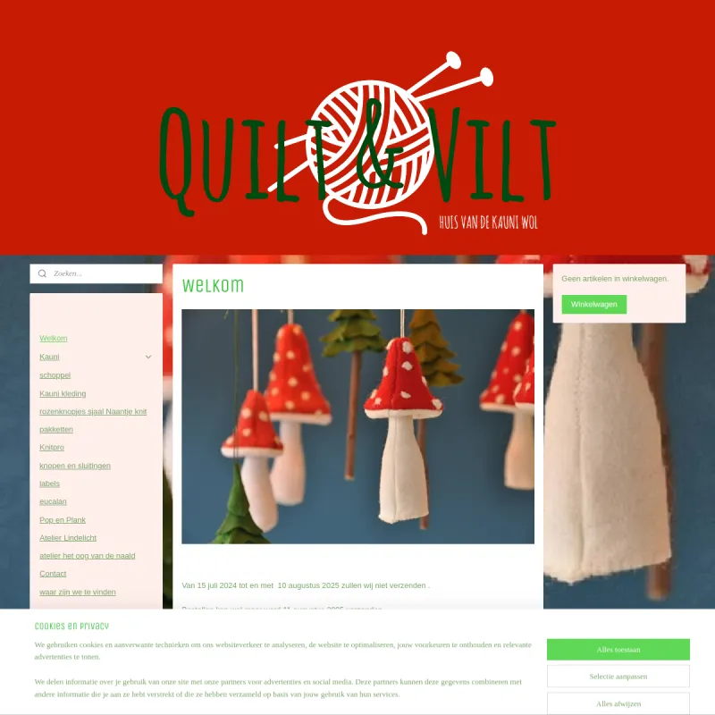 Screenshot van Quilt en Vilt🧶