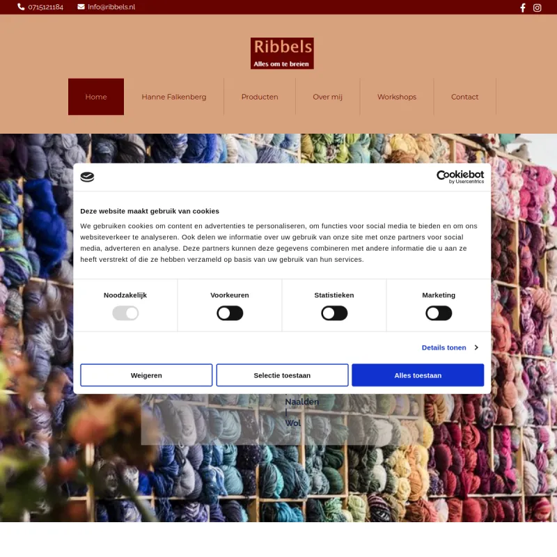 Screenshot van Ribbels