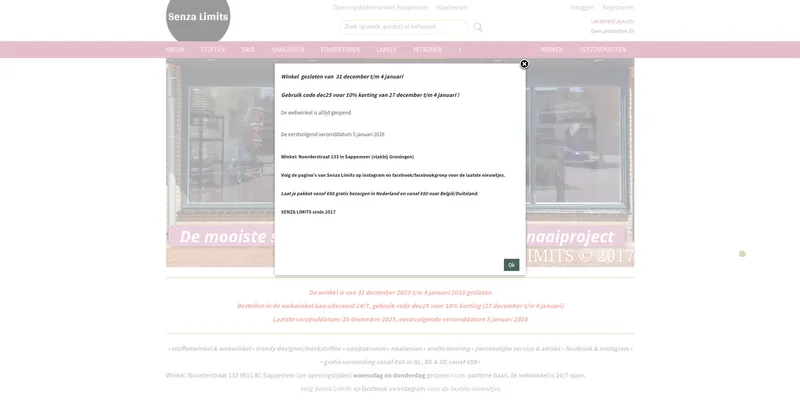 Screenshot van Senza Limits