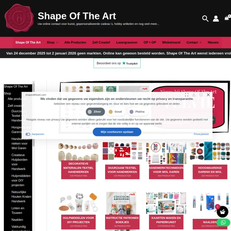 Screenshot van Shape Of The Art