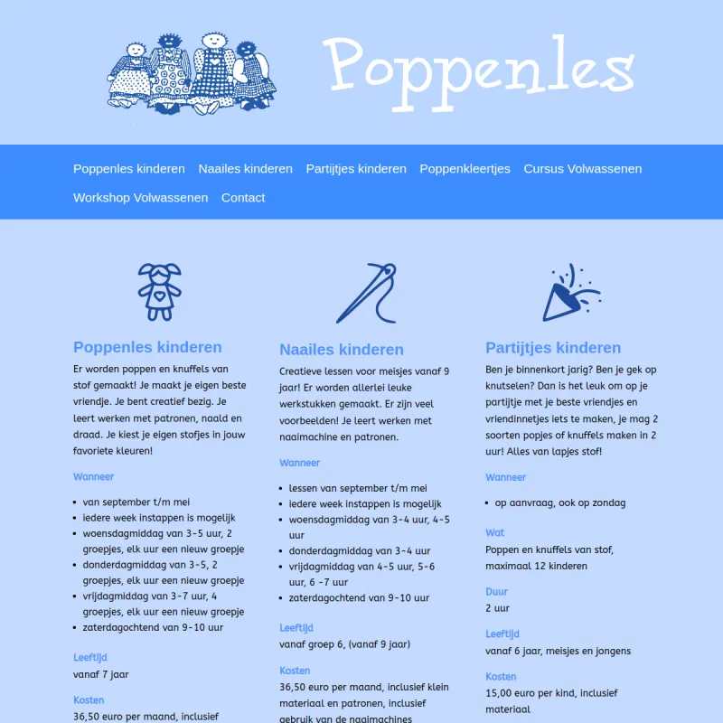 Screenshot van Sibbelina Naald & Draad