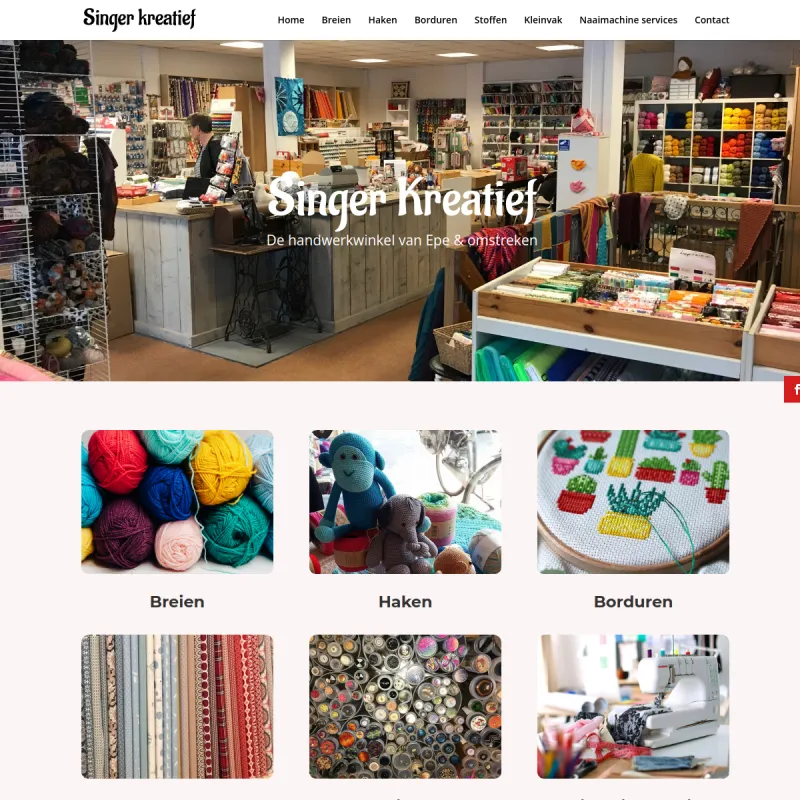 Screenshot van Singer Kreatief