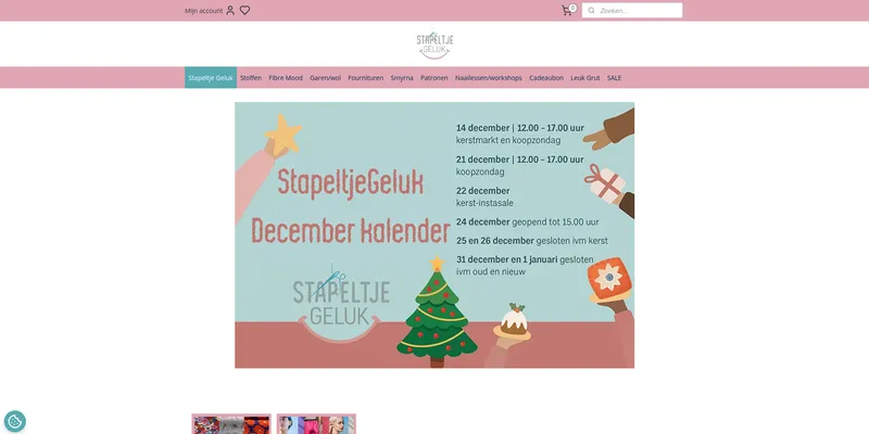 Screenshot van Stapeltje Geluk