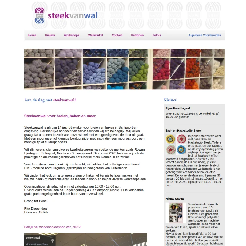 Screenshot van Steekvanwal