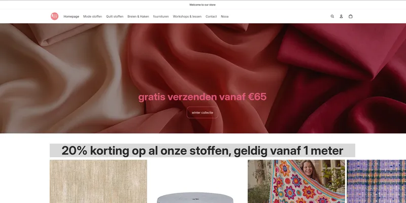 Screenshot van Stitch and sew