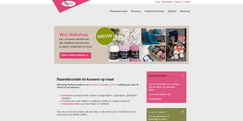 Screenshot van Stitching Factory