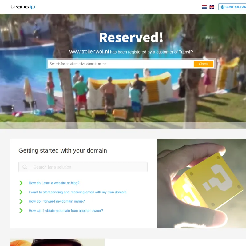 Screenshot van Trollenwol