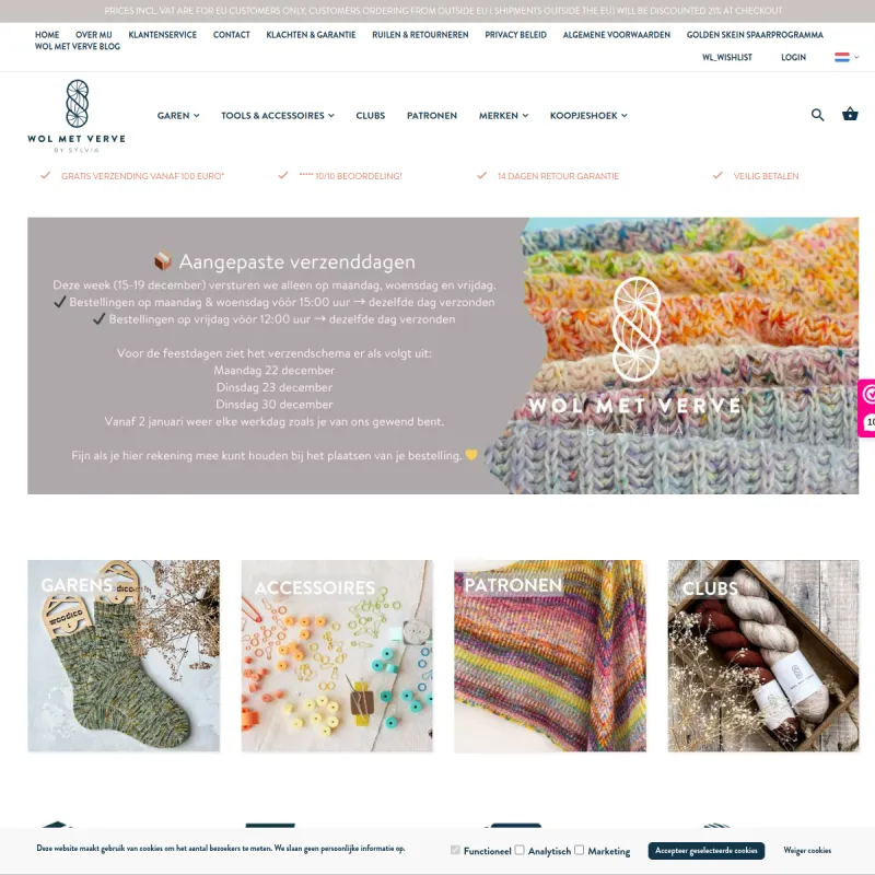 Screenshot van Wol met Verve