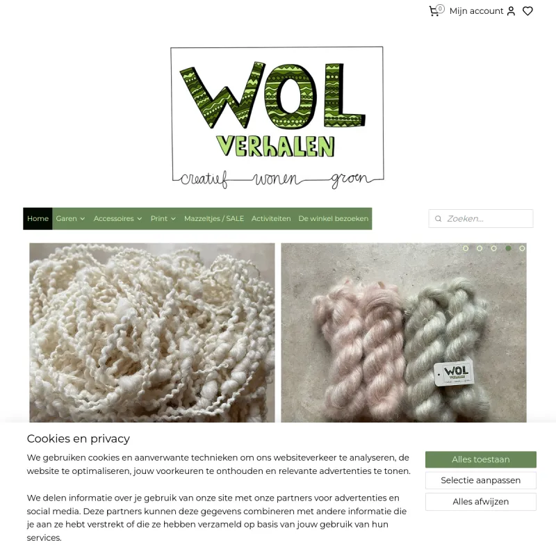 Screenshot van Wol Verhalen