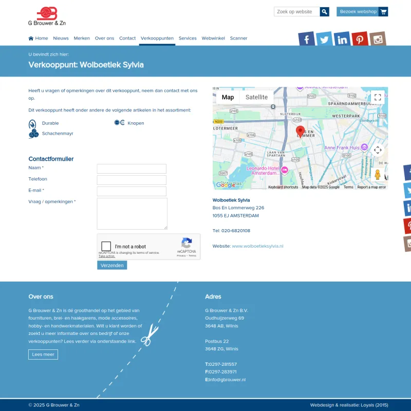 Screenshot van Wolboetiek "Sylvia"