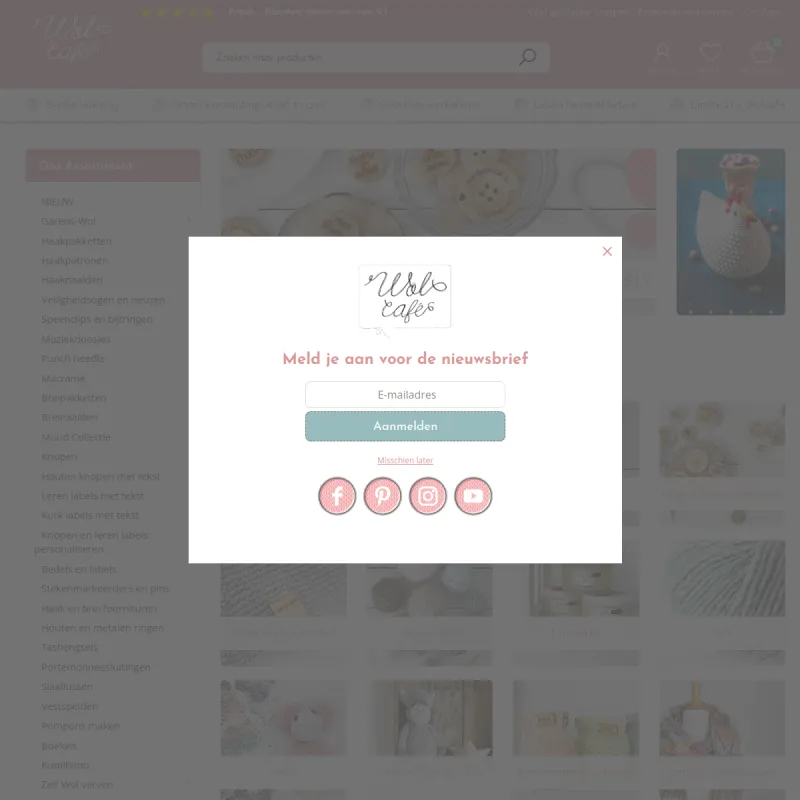 Screenshot van Wolcafe