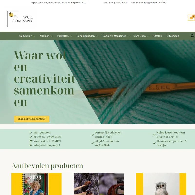 Screenshot van Wolcompany