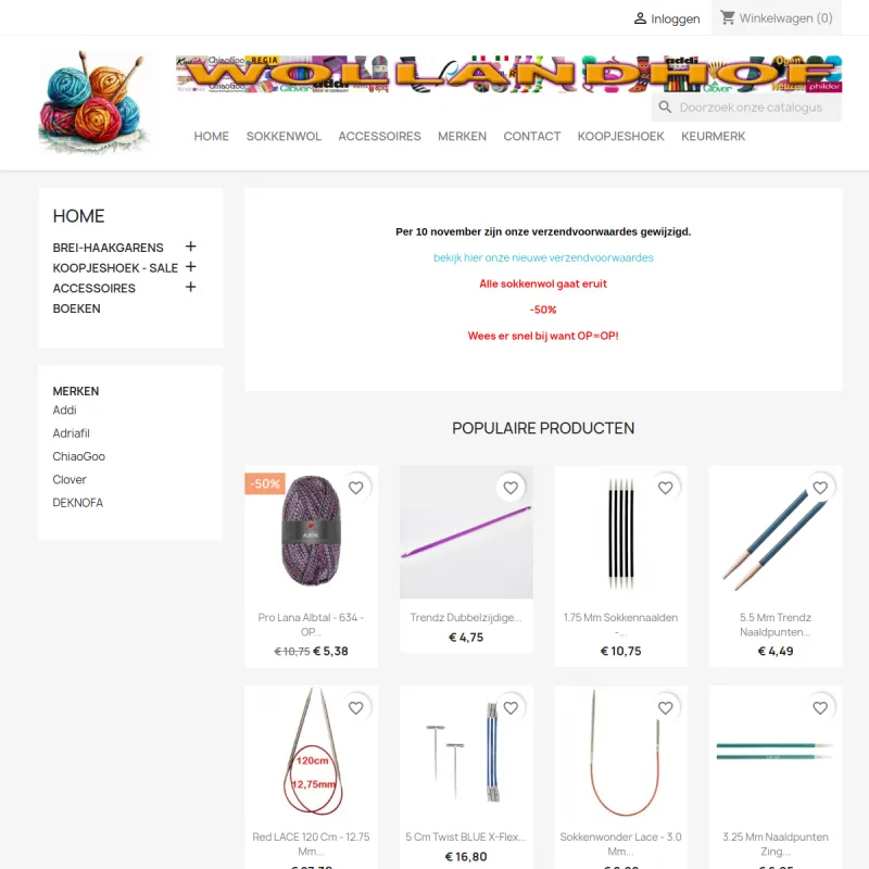 Screenshot van Wollandhof