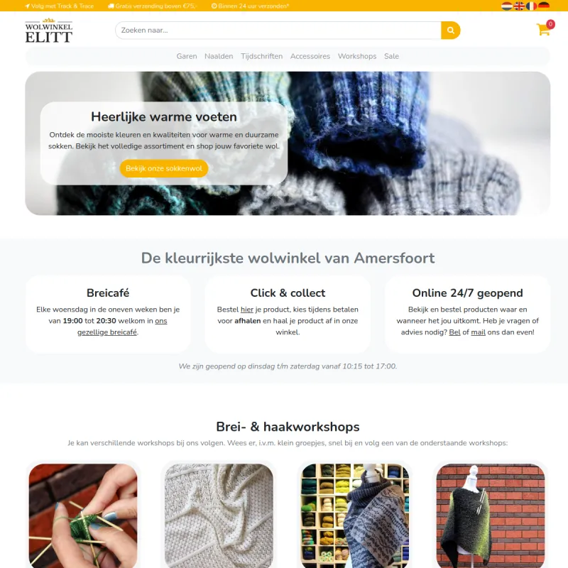 Screenshot van Wolwinkel Elitt