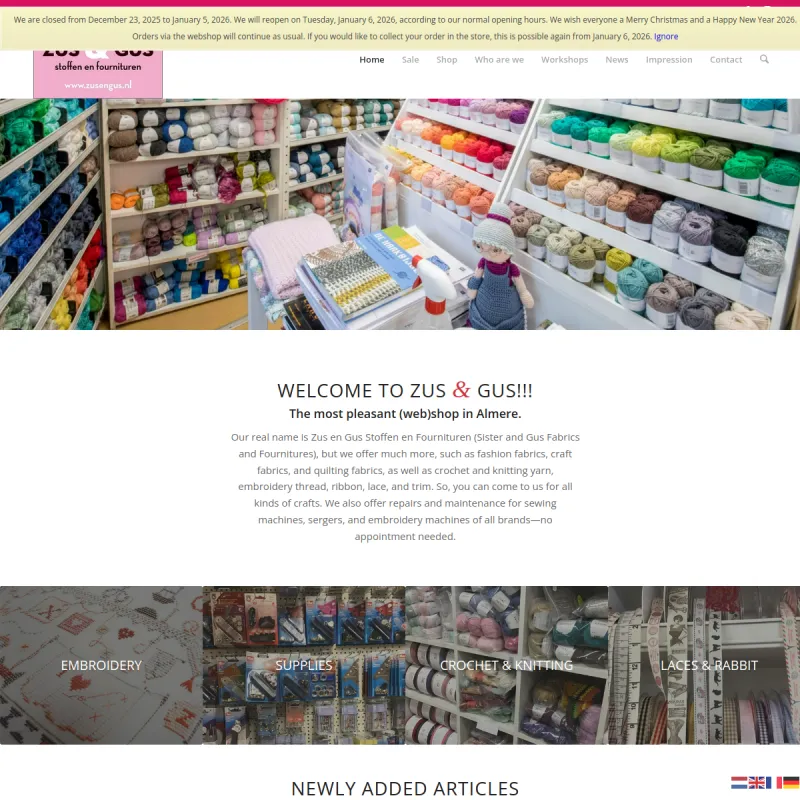 Screenshot van Zus en Gus